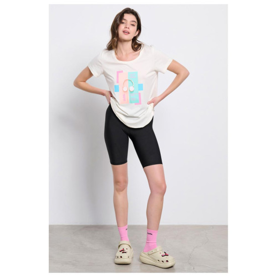 Bodytalk Γυναικείο ποδηλατικό κολάν High-Waisted Cycling Shorts 2/4